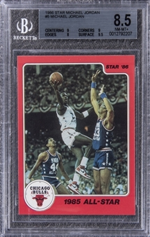 1985-86 Star "1985 All-Star" #5 Michael Jordan - BGS NM-MT+ 8.5 